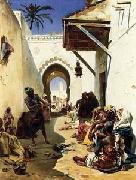unknow artist Arab or Arabic people and life. Orientalism oil paintings 149